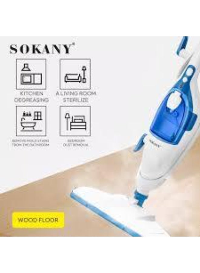 سوكاني مساحه كهربائيه بالبخار متعددة الوظائف 10 × 1 مع ملحقات - 2000 واط - Image 2